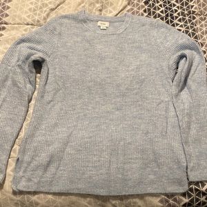 Light blue soft sweater